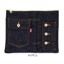 画像をギャラリービューアに読み込む, 【LUDDITE/ラダイト】デニムバッグインバッグB5 日本製ラダイトのこだわりとプライドが詰まった『オーセンティックデニム』シリーズ!!